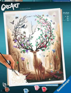 Ravensburger CreArt: Magnificent Encounter 12x16 - 4005556202737 Ravensburger CreArt: Magnificent Encounter 12x16 - 4005556202737