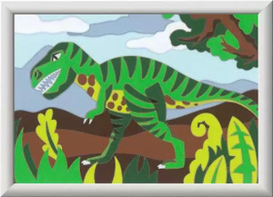 Ravensburger CreArt: Roaming Dinosaur 5x7 - Paint by Number - 4005556235612 Ravensburger CreArt: Roaming Dinosaur 5x7 - Paint by Number - 4005556235612