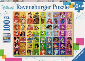 Ravensburger Disney Multi Character - 100 Pieces Puzzle - 4005556133321 Ravensburger Disney Multi Character - 100 Pieces Puzzle - 4005556133321