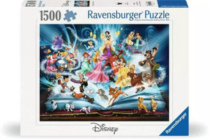 Ravensburger Disney’s Magical Storybook - 1500 Pieces Puzzle - 4005555007104 Ravensburger Disney’s Magical Storybook - 1500 Pieces Puzzle - 4005555007104