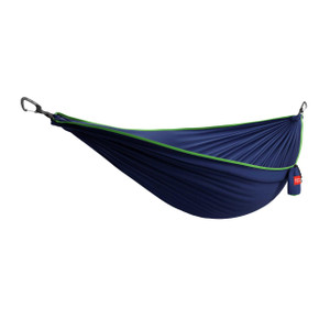 Grand Trunk TRUNKTECH™ Single Hammock - Navy/Green - 818453013399