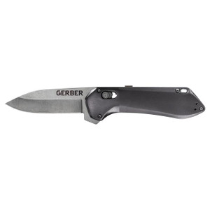 Gerber Highbrow Compact - Grey, Plain Edge - 013658155145 Gerber Highbrow Compact - Grey, Plain Edge - 013658155145