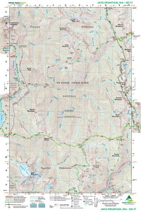 Green Trails Maps Jack Mountain, WA No. 17 - 9781680514032