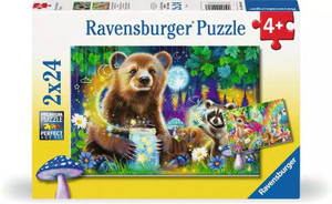 Ravensburger Lovable Woodland Friends - 24 Pieces Puzzle - 4005555041603 Ravensburger Lovable Woodland Friends - 24 Pieces Puzzle - 4005555041603