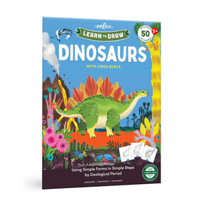Eeboo Learn to Draw Dinosaurs - 689196514487 Eeboo Learn to Draw Dinosaurs - 689196514487