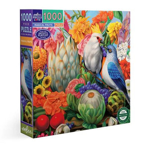 Eeboo Magical Fruits 1000 Piece Puzzle - 689196521362 Eeboo Magical Fruits 1000 Piece Puzzle - 689196521362