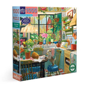 Eeboo Springtime Kitchen 1000 Piece Puzzle - 689196516153 Eeboo Springtime Kitchen 1000 Piece Puzzle - 689196516153