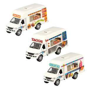 Schylling Diecast Food Truck AST - 019649227167 Schylling Diecast Food Truck AST - 019649227167