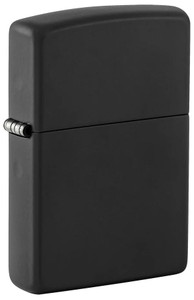 Zippo Classic Black Matte Windproof Lighter - 041689102708 Zippo Classic Black Matte Windproof Lighter - 041689102708