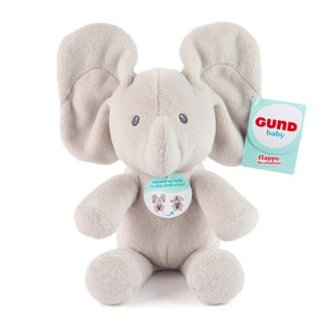 Gund Peek-a-Boo Flappy the Elephant, 7 in - 681147038868 Gund Peek-a-Boo Flappy the Elephant, 7 in - 681147038868