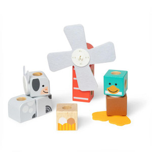 Mellissa & Doug Blockables™ Farm Friends Play Set - 000772504225 Mellissa & Doug Blockables™ Farm Friends Play Set - 000772504225