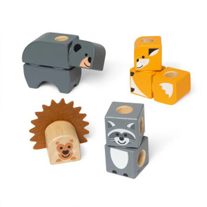 Mellissa & Doug Blockables™ Woodland Friends Play Set - 000772504218 Mellissa & Doug Blockables™ Woodland Friends Play Set - 000772504218