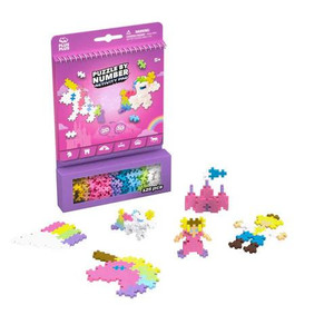 Plus Plus Puzzle By Number® Activity Pad - Fairytale - 5710409109918 Plus Plus Puzzle By Number® Activity Pad - Fairytale - 5710409109918