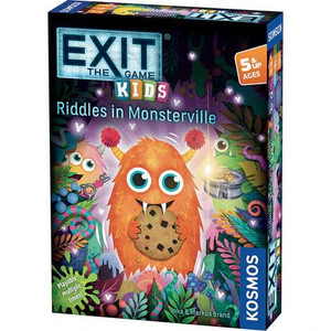 Thames & Kosmos EXIT: The Game - Kids - Riddles in Monsterville - 5060282511736 Thames & Kosmos EXIT: The Game - Kids - Riddles in Monsterville - 5060282511736