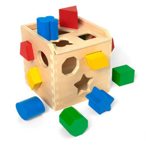 Mellissa & Doug Shape-Sorting Cube - 000772005753 Mellissa & Doug Shape-Sorting Cube - 000772005753