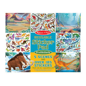 Mellissa & Doug Reusable Sticker Pad - Prehistoric - 000772093415 Mellissa & Doug Reusable Sticker Pad - Prehistoric - 000772093415