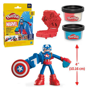 Hasbro, Inc. Play-Doh Marvel Action Figure Super Hero Assortment - 5010996257710 Hasbro, Inc. Play-Doh Marvel Action Figure Super Hero Assortment - 5010996257710