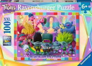 Ravensburger Children’s Jigsaw Puzzle Trolls Band Together - 100 Pieces Puzzle - 4005556133901 Ravensburger Children’s Jigsaw Puzzle Trolls Band Together - 100 Pieces Puzzle - 4005556133901