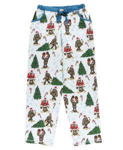 Lazy One Christmas Bigfoot Women's Regular Fit PJ Pant - 840346721593