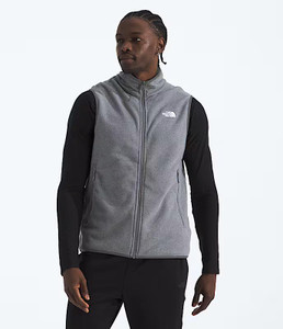 The North Face Men’s Glacier Fleece Vest - TNF Mid Grey Heather - 197804120017 The North Face Men’s Glacier Fleece Vest - TNF Mid Grey Heather - 197804120017
