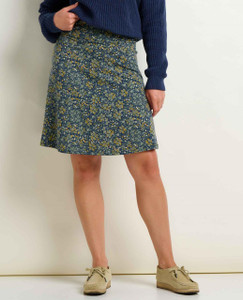 Toad & Co. Chaka Skirt - True Navy Retro Print - 194856259306 Toad & Co. Chaka Skirt - True Navy Retro Print - 194856259306