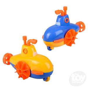 Toy Network 5.5" Wind Up Submarine - 097138927378