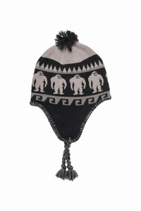 Airblaster Squatchamama Beanie - Charcoal - 847678246220 Airblaster Squatchamama Beanie - Charcoal - 847678246220