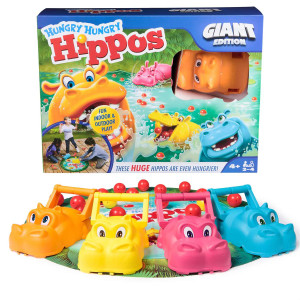 Spinmaster Toys Hungry Hungry Hippos Giant Edition - 681147037601