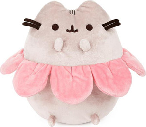 Spinmaster Toys Pusheen Plush Pink Flower Petal Cat - 778988326404