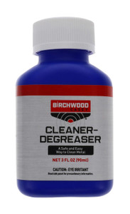 Birchwood Casey Cleaner-Degreaser, 3 fl. oz. Bottle - 029057162257