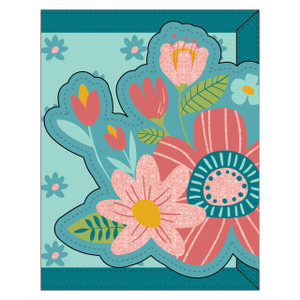 Stephen Joseph Wallet - Turquoise Floral - 810124849931