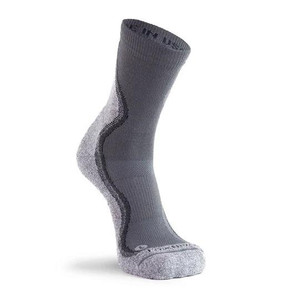 Fox River Mills Women's Maple Lightweight Crew Hiking Sock - Light Grey - 087839979936