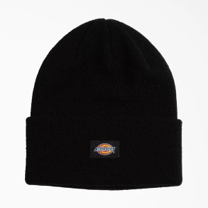 Dickies Classic Cuffed Knit Beanie - Black - 196520214604