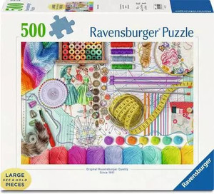 Ravensburger Jigsaw Puzzle Needlework Station - 500 Pieces Puzzle - 4005556164400