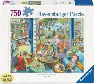 Ravensburger Jigsaw Puzzle Ingrid Slyder: The Bird Watchers - 750 Large Pieces Pieces Puzzle - 4005556173280