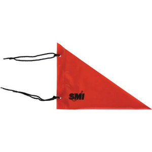 Smi Buoy Flag 9x12 Triangle - Tie-On Red, Pair - 094628191516