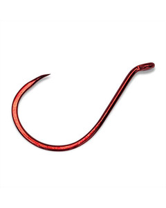 Gamakatsu U.s.a Barbless Octopus Hooks - Red - 089726051909