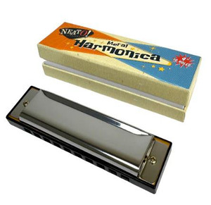 Toysmith Neato! Metal Harmonica - 085761080706