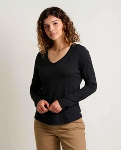 Toad & Co. Marley Long Sleeve Tee - True Black - 194856260005