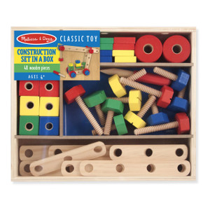 Melissa & Doug Construction Building Set in a Box - 000772051514
