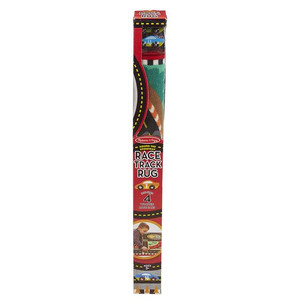 Mellissa & Doug Round the Town Road Rug & Car Set - 000772094009