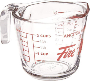 2-Cup Glass Measuring Cup - 076440684513 2-Cup Glass Measuring Cup - 076440684513
