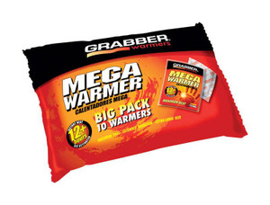 Grabber Mega Hand Warmer 10 Pack - 031626055761 Grabber Mega Hand Warmer 10 Pack - 031626055761
