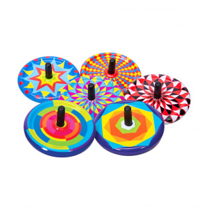 Schylling Tiny Tin Spinner Top - 019649232512