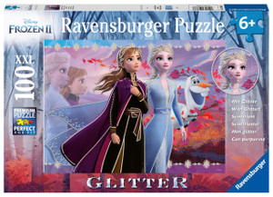 Ravensburger Strong Sisters Glitter 100pc Puzzle - 4005556128686 Ravensburger Strong Sisters Glitter 100pc Puzzle - 4005556128686