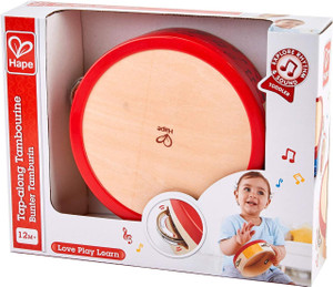 Hape International Tap-Along Tambourine - 6943478025233