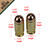 Rivers Edge Products Bullet Salt  & Pepper Shaker - 643323206706