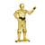 Fascinations C-3PO Gold - 032309001471