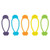 Harold Import Comp The World's Greatest Stretch-n-Twist Silicone Bag Ties - 781723437297 Harold Import Comp The World's Greatest Stretch-n-Twist Silicone Bag Ties - 781723437297