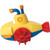 Toysmith Tub Time Wind-Up Submarine - 085761633377 Toysmith Tub Time Wind-Up Submarine - 085761633377